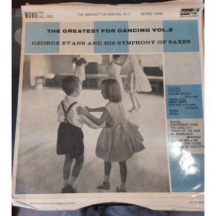 George Evans and His Symphony of Saxes – The Greatest For Dancing (ACL1052) 1959