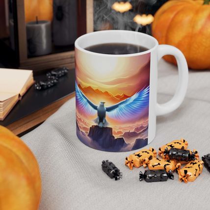 The United States of America USA Flag Eagle #3 11oz Ceramic Coffee Mug