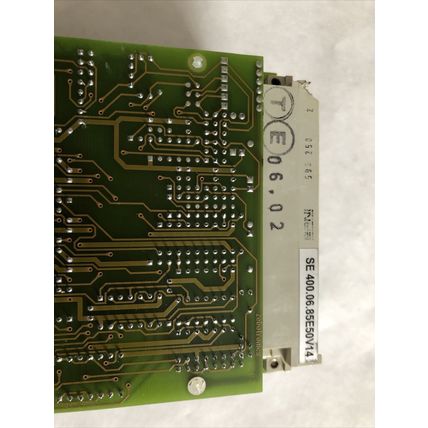 ZEBOTRONICS SE 400.06.85E50V14 CIRCUIT BOARD,FJ