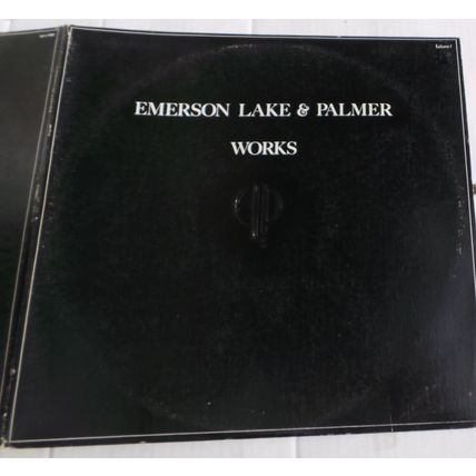 Emerson Lake & Palmer - Works (Volume 1) Dual album SD 2-7000. VG+ Lp Vinyl