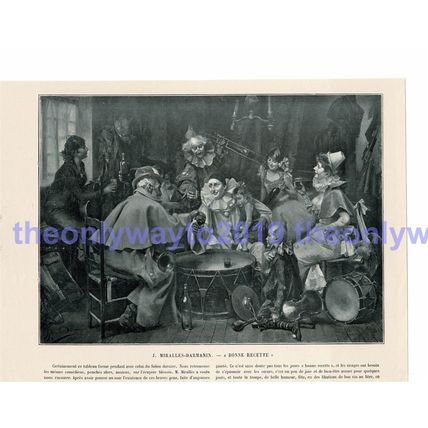 Bonne Recette, Miralles-Darmanin, Book Illustration (Print), c1903