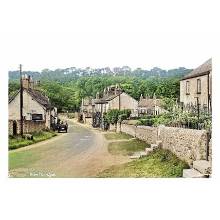 ptc1016 - Wentbridge Village , Yorkshire - print 6x4
