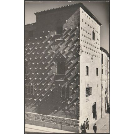 Casa de las Conchas, Salamanca, c.1960 - Dominguez Foto Tarjeta Postal