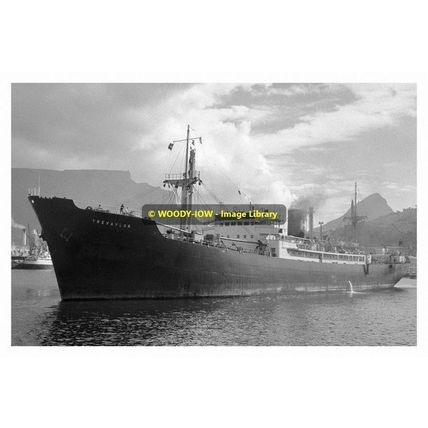mc0052 - Hain Line Cargo Ship - Trevaylor , built 1959 - photograph 6x4