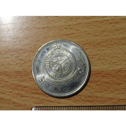 City of Lethbridge Centenary 1885-1985 Token (e716 )