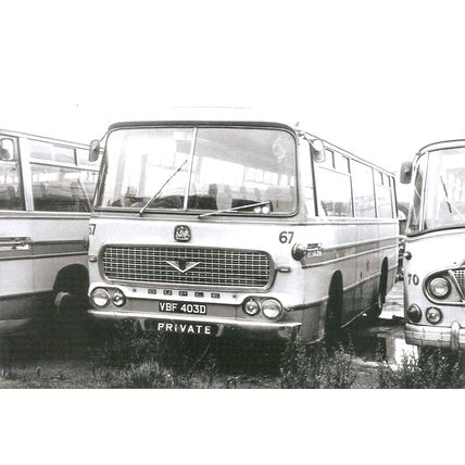 Black & White Photograph of Harper Brothers (Heath Hayes) Ltd. - VBF 403D