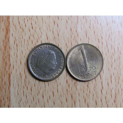 Netherlands 1970 1 Cent Coin