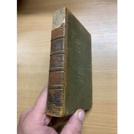 1810 "THE POETICAL WORKS OF EDMUND SPENSER" VOL 6 ANTIQUE LEATHER BOOK (P3)