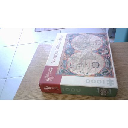ANTIQUE WORLD MAP Jigsaw Puzzle (1000 Piece) Pomegranate