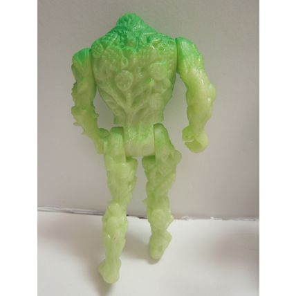 Vintage Swamp Thing Action Figure Lot (2) – Kenner 1990 & 1992 DC Comics – Glow