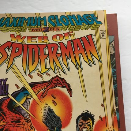 1995 Marvel Comics Web of Spider-Man with Punisher #127