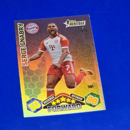 Serge Gnabry TOPPS HERITAGE - Match Attax 2023/24 No.462