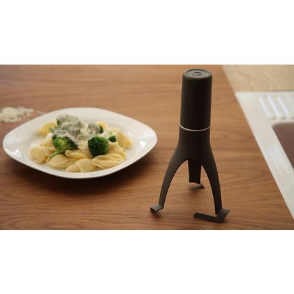 Stirr - the Unique Automatic Pan Stirrer - Longer Nylon Legs, Grey