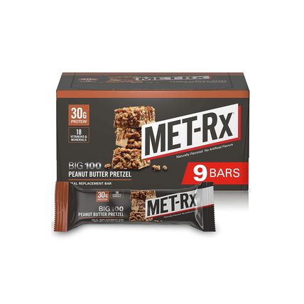 Met-Rx Big 100 Colossal Protein Bars, Great as Healthy Meal Replacement, Snack,