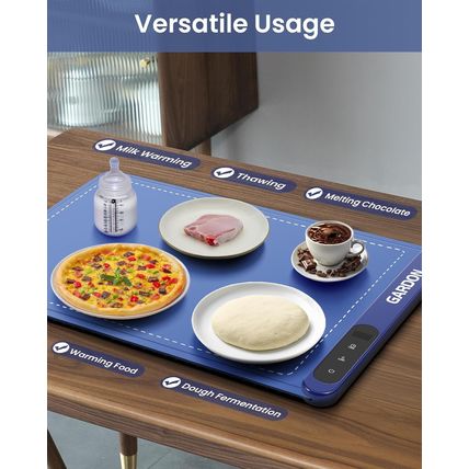 Warming Mat for Food, Food Warmer for Party & Buffet with 6 Temp Settings, Kitch