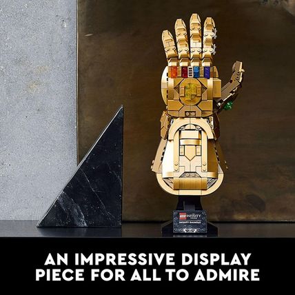 LEGO Marvel Infinity Gauntlet Set 76191 Collectible Thanos Glove with Infinity S