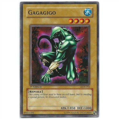 YuGiOh Dark Crisis - DCR-054 - Gagagigo - 1st Edition
