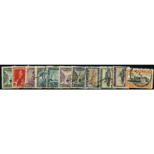 1927 Michel 304-314 - fine used (o)