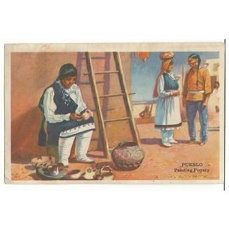 BELL BREAD ' VINTAGE ' PUEBLO INDIAN ' insert card