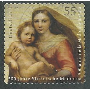 GER 2012 55c (S/A) 'CHRISTMAS (2ND ISSUE)' FINE USED (EBID44-970)