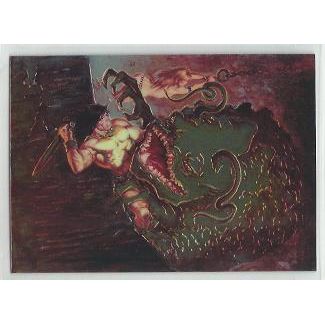 CONAN COLLECTORS CARDS series 2 ' ALL CHROMIUM card # 79 (1994)
