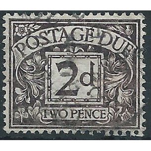 1914 D4 2d Agate Postage Due Fine Used