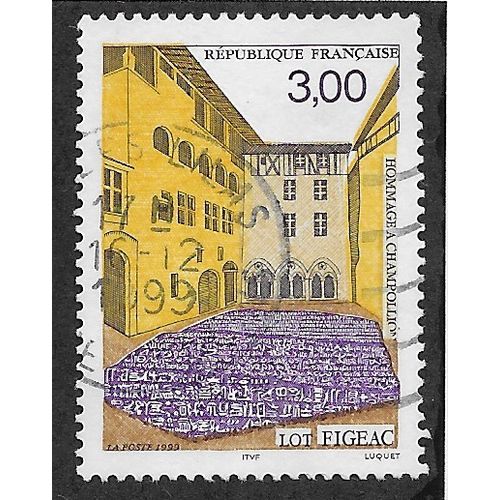 FRA 1998 3F 'TOURISM - PLACE DES ECRITURES' FINE USED (EBID55-740)