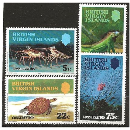 Virgin Islands 1979 Wildlife Conservation Set SG346-349 Unmounted Mint