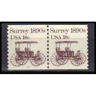 1907 18c Surrey Very Fine MNH Dry Gum CNP Left 3 PA0506