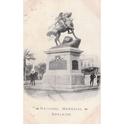 National Memorial Adelaide Vintage Australia Postcard