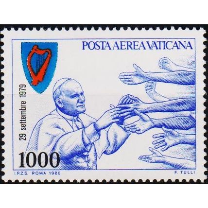 Vatican City. 1980 1000L S.G.743 Unmounted Mint
