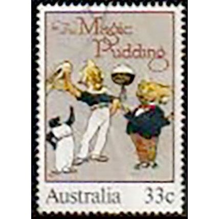 Australia 1985 Children's Books Magic Pudding 33c Used Stamp .