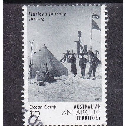 AAT - 2016 - Hurley's Journey, Ocean Camp - $2.00 sheet used