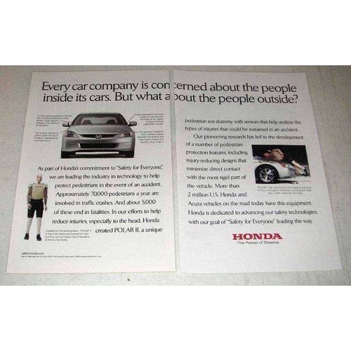 2005 Honda Car Ad - Concerned About People Outside