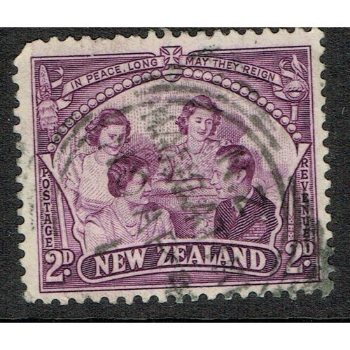 New Zealand 1946 Peace Issue 2d Purple SG670 GU