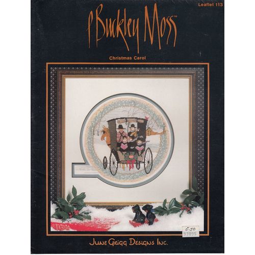 P Buckley Moss: Christmas Carol (June Grigg Designs Inc, Leaflet 113, 1987)