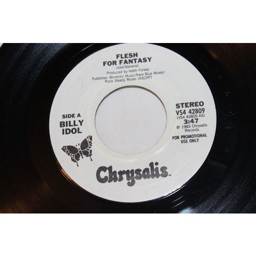 Billy Idol Promo 45-FLESH FOR FANTASY STEREO