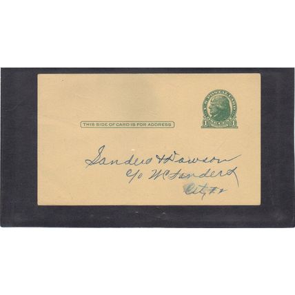Used UX27 1c Thomas Jefferson CV03875