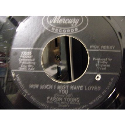 Faron Young-The Yellow Bandana / How Much I Must Have Loved You-45rpm-1963-EX