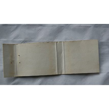 Matchbook cover Steak & Rib, Breckenridge, Colorado