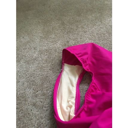 1 Pc Faded Glory Women's Pink Embellished Swim Bathing Suit Size Small