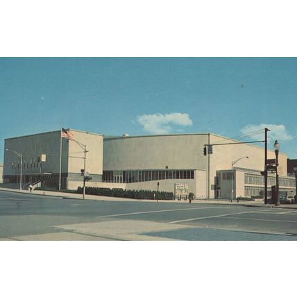 Rochester War Memorial Auditorium And Exhibit Rochester New York Postcard