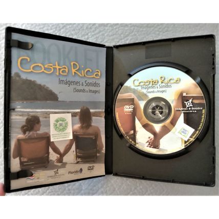 COSTA RICA TOUR IMAGENES & SONIDOS SOUNDS & IMAGES MULTILINGUAL DVD & BOOKLET