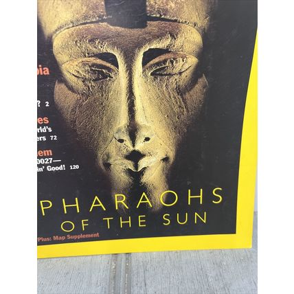 National Geographic Magazine April 2001 Pharaohs Of The Sun -Vintage Collectable