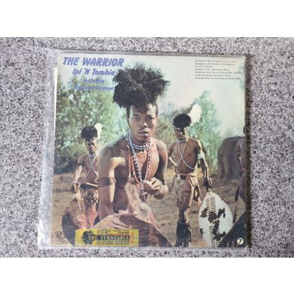 Ipi 'N Tombia Featuring Margaret Singana – The Warrior (RTL4028) 1973 (LP)