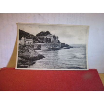 CRINAN HOTEL, CRINAN CANAL, ARGYLL, SCOTLAND used vintage postcard 1938 pm =
