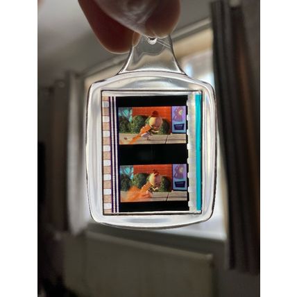 Chicken Little cartoon Movie Film Cell keyring keychain memorabilia collectible