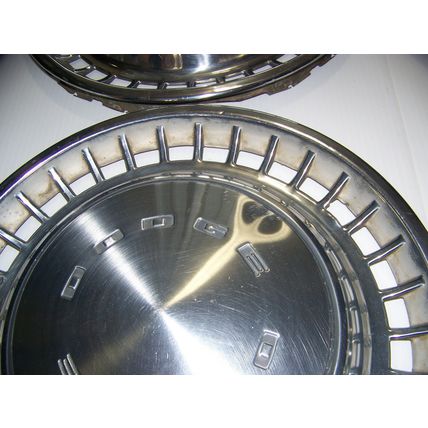 1972 DODGE DART HUBCAPS WHEELCOVERS OEM SET OF 4 14" 1973 1974 1975 1976