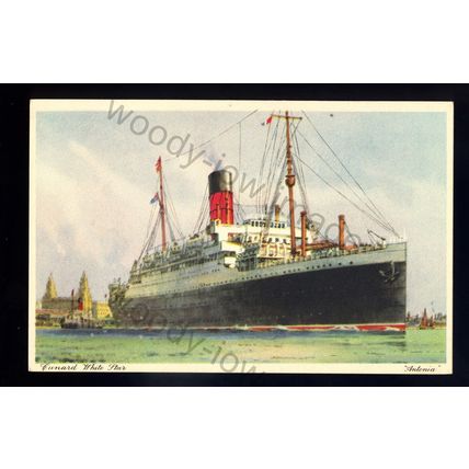 LS2476 - Cunard White Star Liner - Antonia - postcard