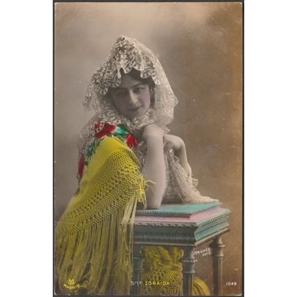 Señorita Zoraida, c.1910 - MP Foto Tarjeta Postal